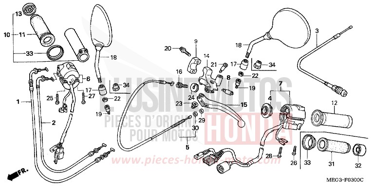 SCHALTERGRIFF von Shadow Aero GRAPHITE BLACK (NHB01) von 2006